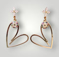 Pendientes de la colección: Corazón mal de ojo