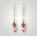 Pendientes de la colección: Cubo Rojo