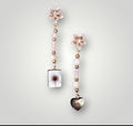 Pendientes de la colección: Nácar, sol y estrella