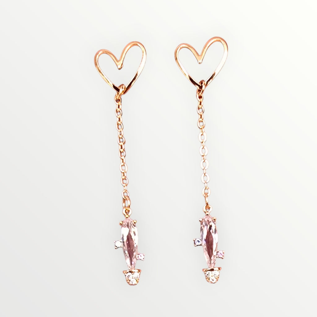 Pendientes de la colección: Corazón Flechado
