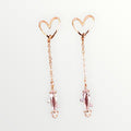Pendientes de la colección: Corazón Flechado