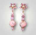 Pendientes de la colección: Esfera Rosa