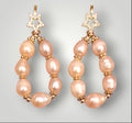 Pendientes de la colección: Perlas y estrella