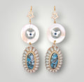 Pendientes de la colección: Nácar mariposa