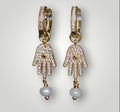 Pendientes de la colección: Perlas mano turca