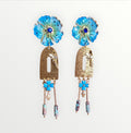 Pendientes de la colección: Flor 3D